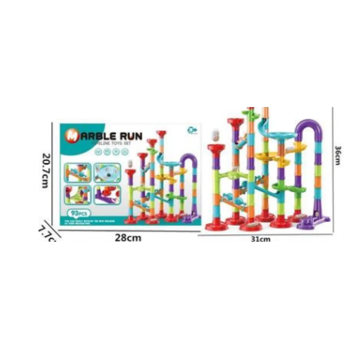 3D Maze Puzzle Track Building Blocks Toy for Kids - The Little Big Store