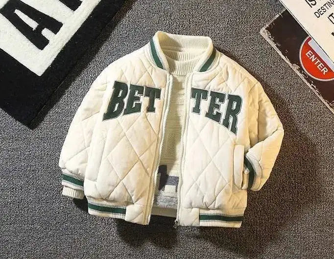 Kinder Baseball 'Better' Jacket - The Little Big Store