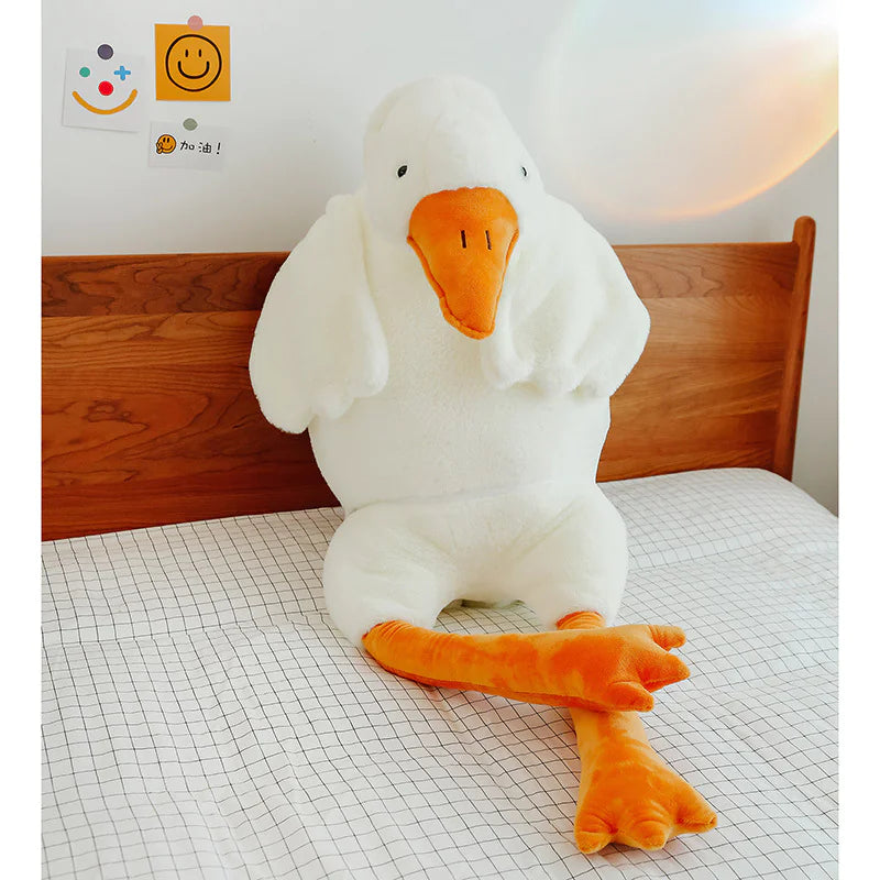 White Geese Plush Toy