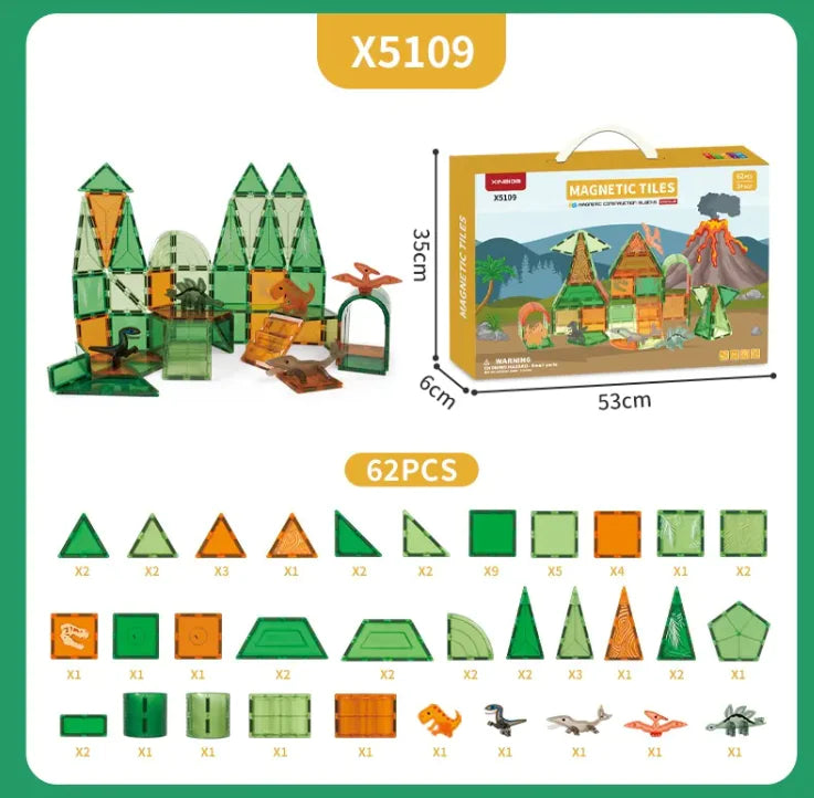 Magnetic Building Blocks for Kids - The Little Big Store