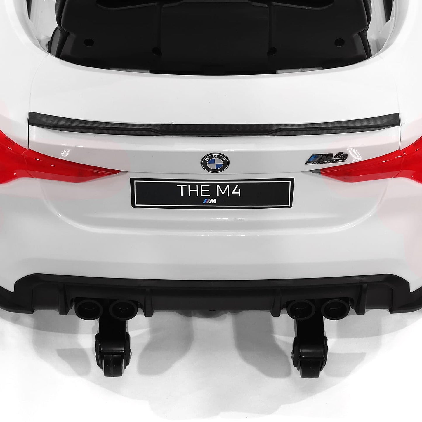 BMW M4 12V Kids Ride-On Car with R/C Parental Remote | Red - The Little Big Store