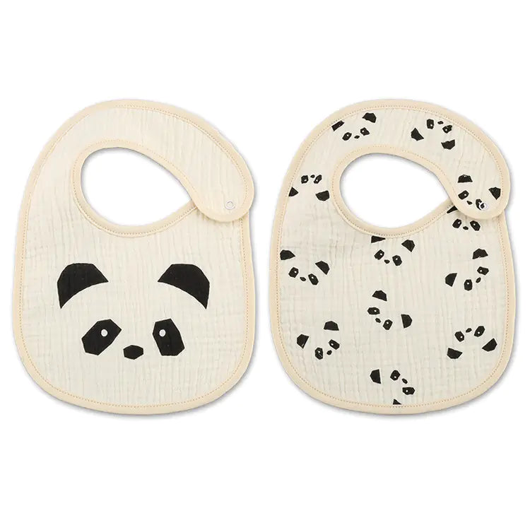 Thin Kids' Bib - Pure Cotton Waterproof Gauze Towel