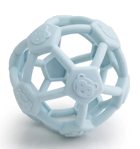 Soft Silicone Baby Ball – Hollow Round Toy for Newborns - The Little Big Store