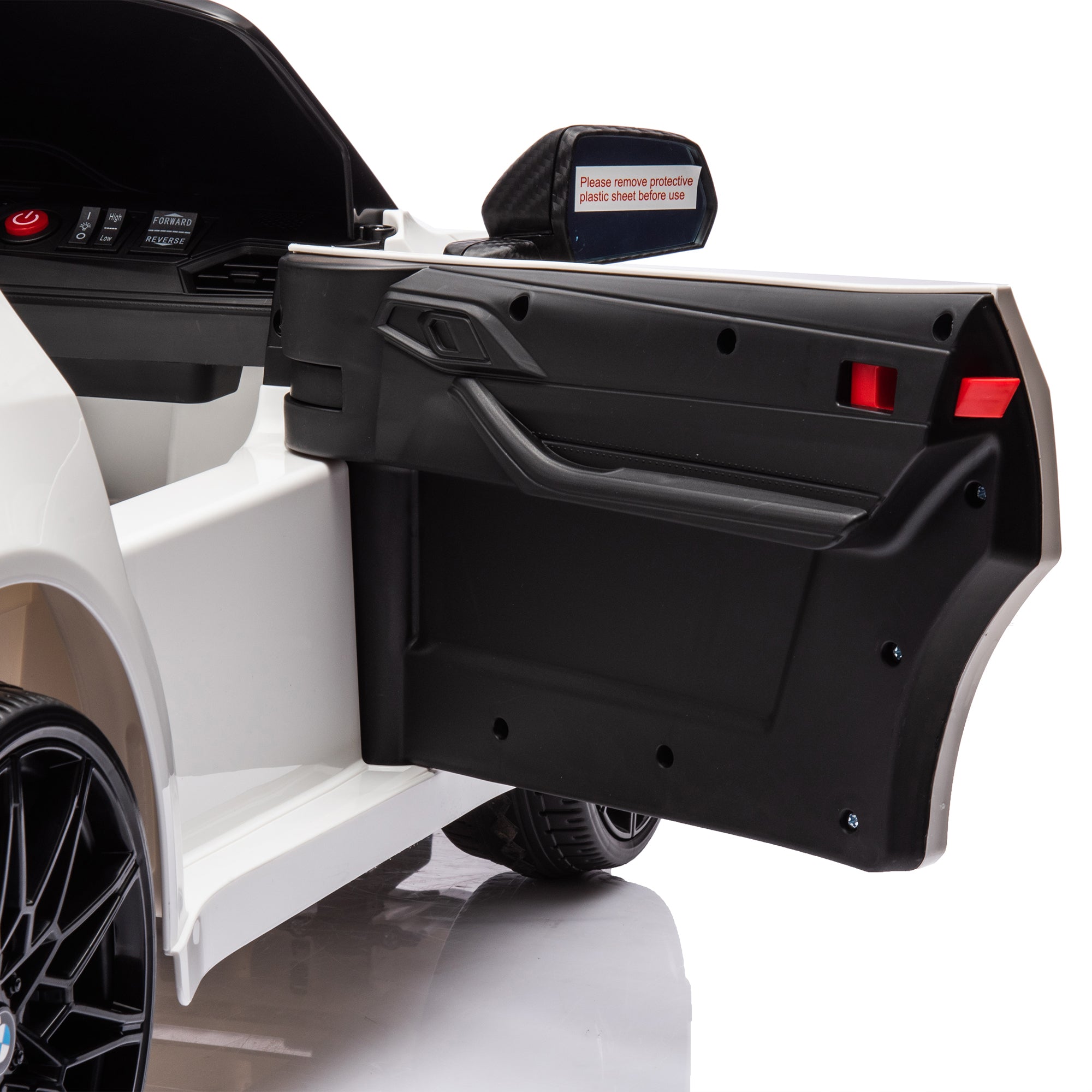 BMW M4 12V Kids Electric Ride-On Car with LED & Music
