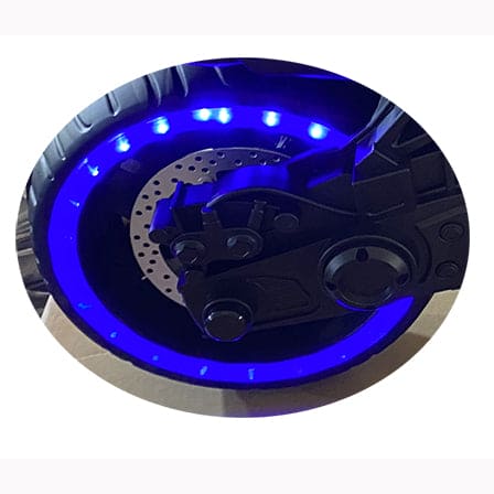 kids motorcycle, 12V motorcycle for kids 3 4 5 6 years Boys Girls 12v7ah kids motorcycle ride on toy with Training Wheels/manual throttle/ drive by hand /Lighting wheels - The Little Big Store