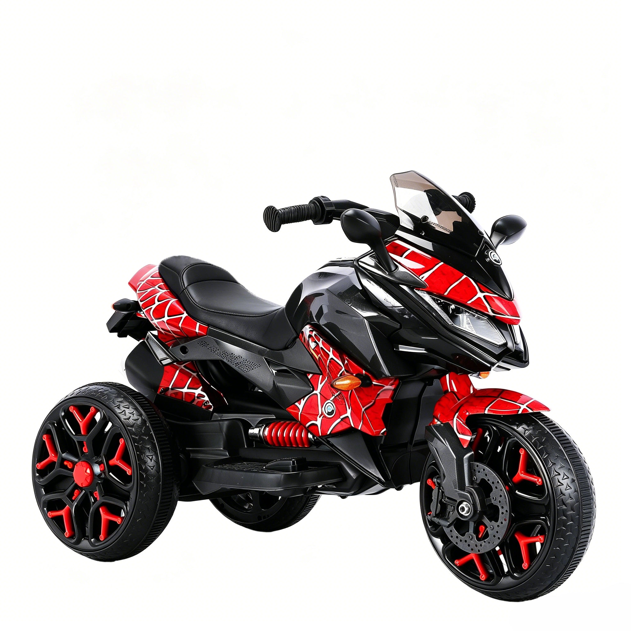 12V Kids Electric Ride-On Motorcycle with Light-Up Wheels | Battery Powered Motorbike for Ages 3–6