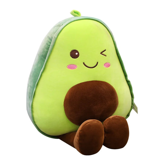 Cute 3D Avocado Stuffed Plush Toy - The Little Big Store