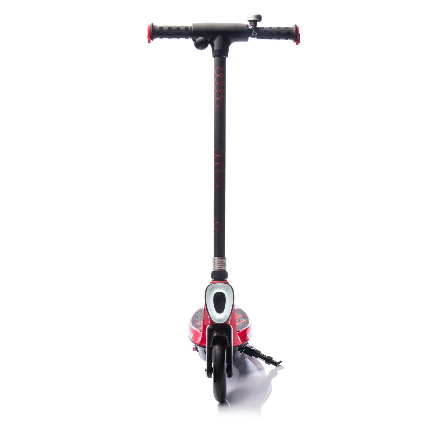 Kids Ride On Electric Scooter With Kickstand,Scooter Bell,Faster Speed And Longer Usage Time,Rear Brake,Wider Pedal,Non-Slip Handle,Colorful LED Lights,5.59-6.84 MPH For Kids 6+. - The Little Big Store