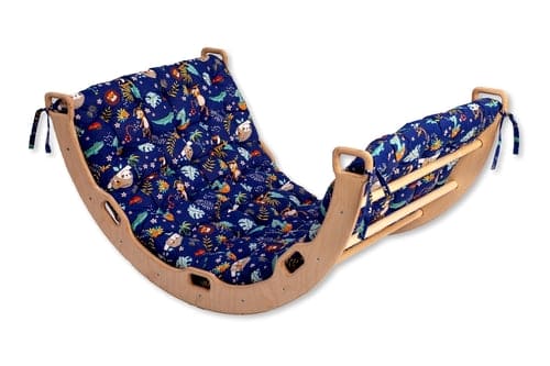 Large Montessori Climbing Arch/Rocker with Pillow Set - The Little Big Store