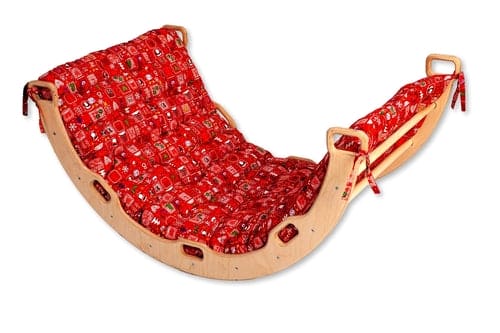 Large Montessori Climbing Arch/Rocker with Pillow Set - The Little Big Store