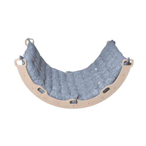 Large Montessori Climbing Arch/Rocker with Pillow Set - The Little Big Store