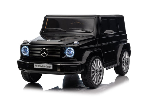 PowerCruise™ 24V Mercedes-Benz G500 Kids Ride-On SUV – Official Licensed Luxury Car w/ Remote Control, Bluetooth, LED Lights & Shock Absorption