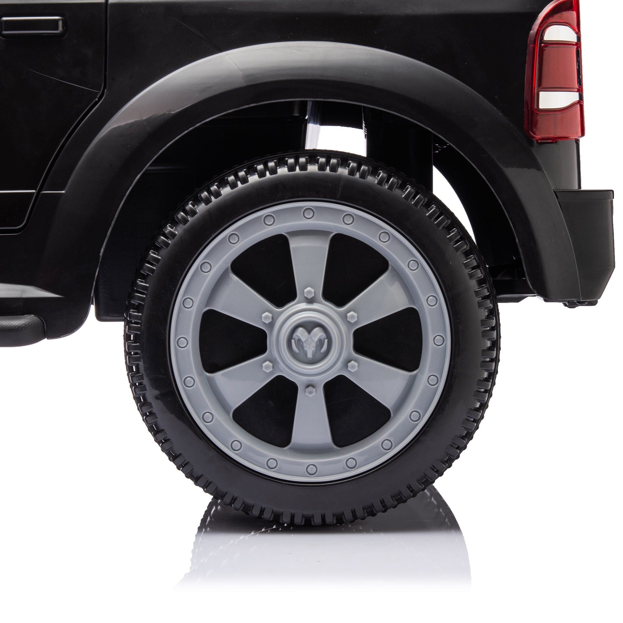 RAM PowerHauler™ 12V Licensed Ride-On Pickup Truck – Electric Kids Truck with Remote Control, Bluetooth & All-Terrain Tires