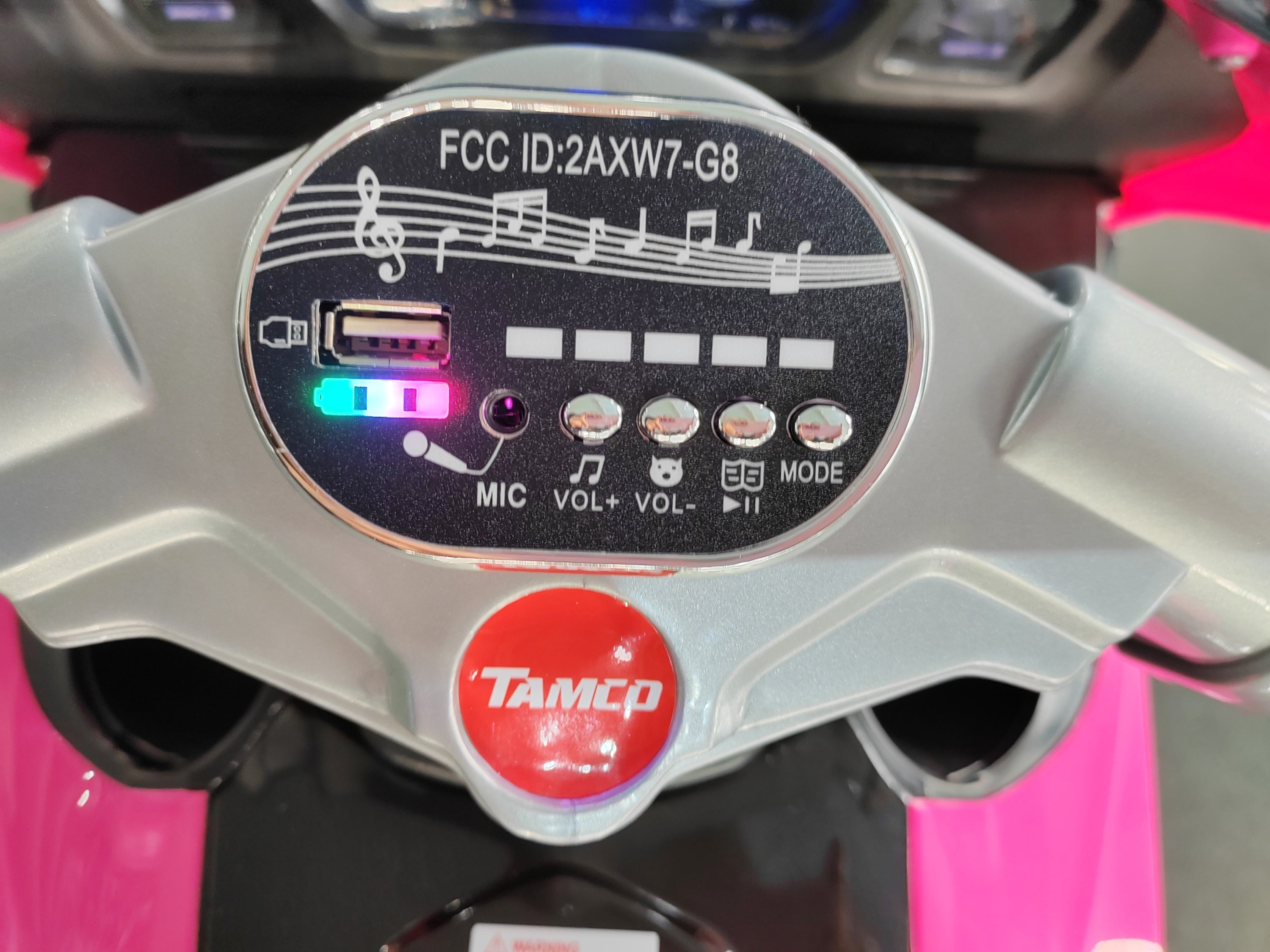 12V Kids Electric Motorcycle Trike with LED Wheels | Ride-On Trike for Ages 3–6