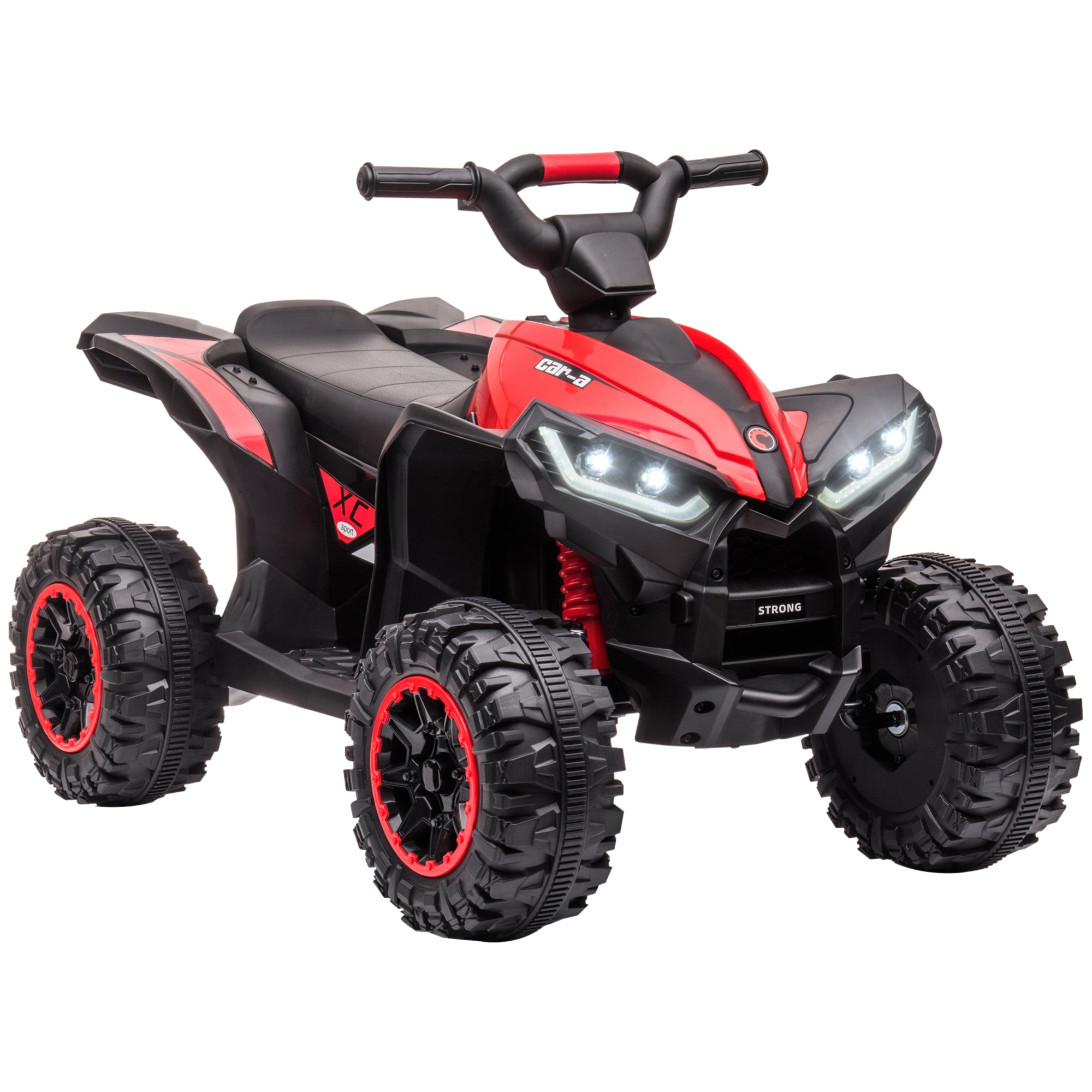 12V Kids Electric ATV Quad Car with Music & Headlights