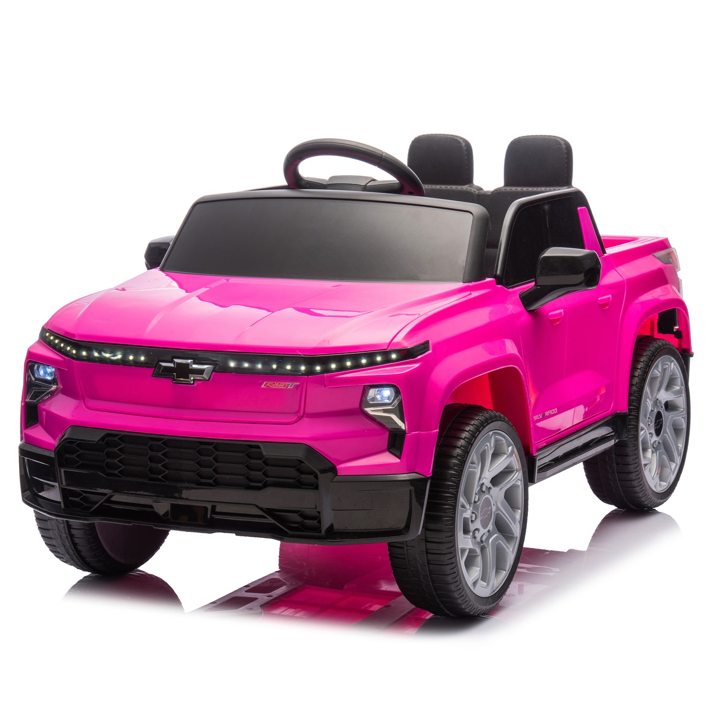 24V Kids Ride on Car Licensed Chevrolet Silverado Kids Electric Ride-On Car - The Little Big Store