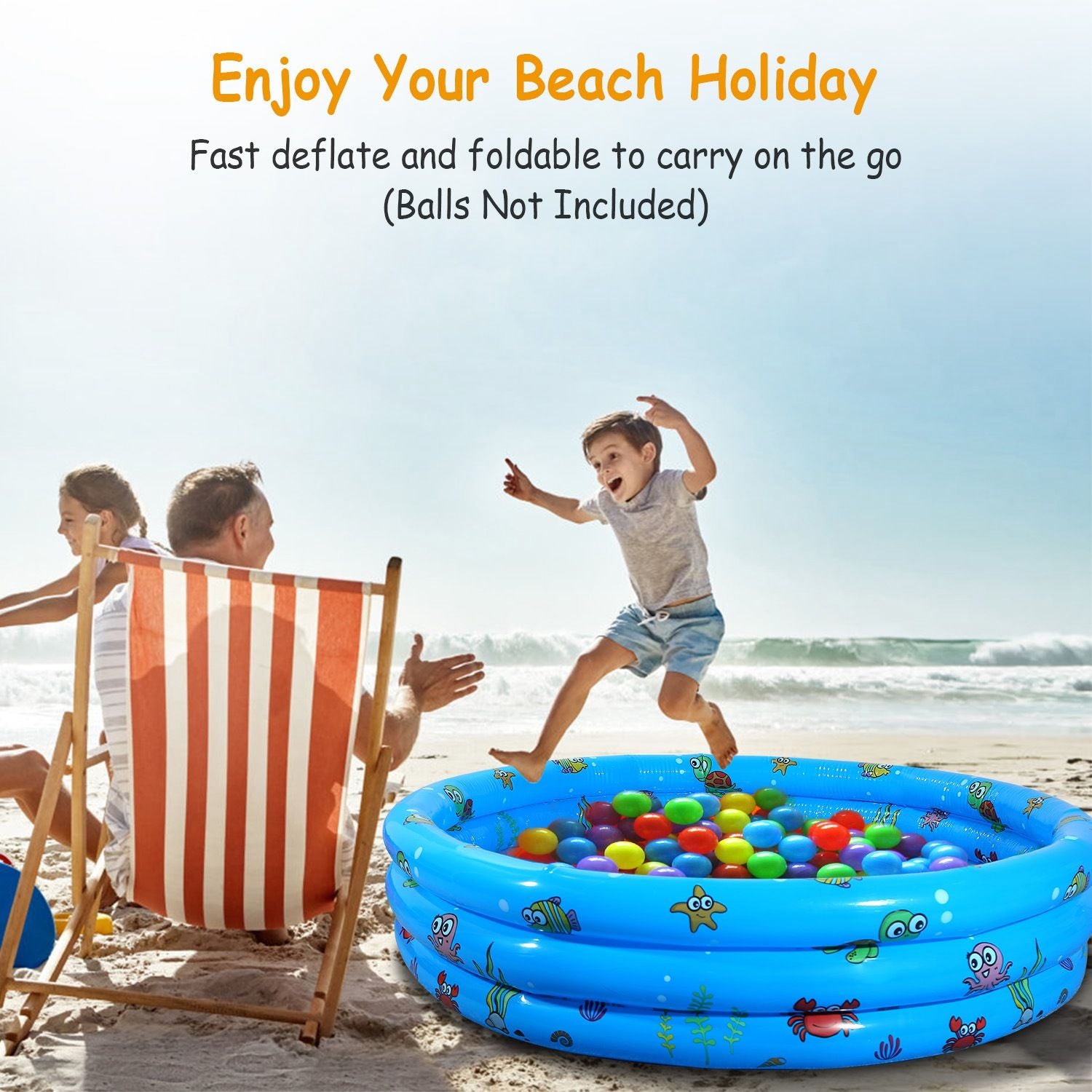 💦 AquaNest™ Mini Pool – Splash & Play Backyard Fun for Kids! 🐬