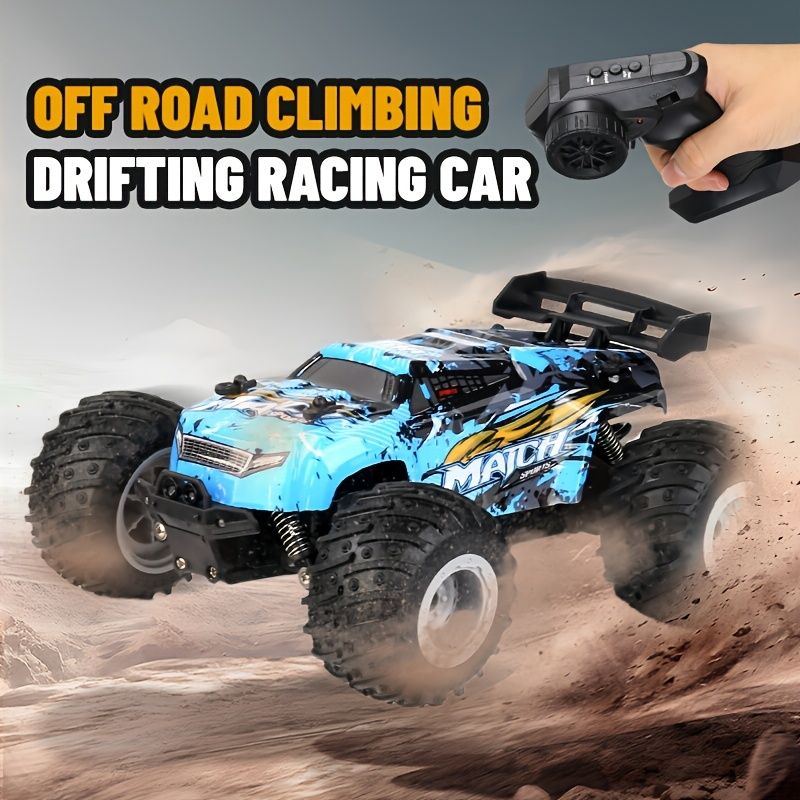 Fun Remote Control Toy Car with LED Lights - Great for Indoor and Outdoor Play - Ages 6+
