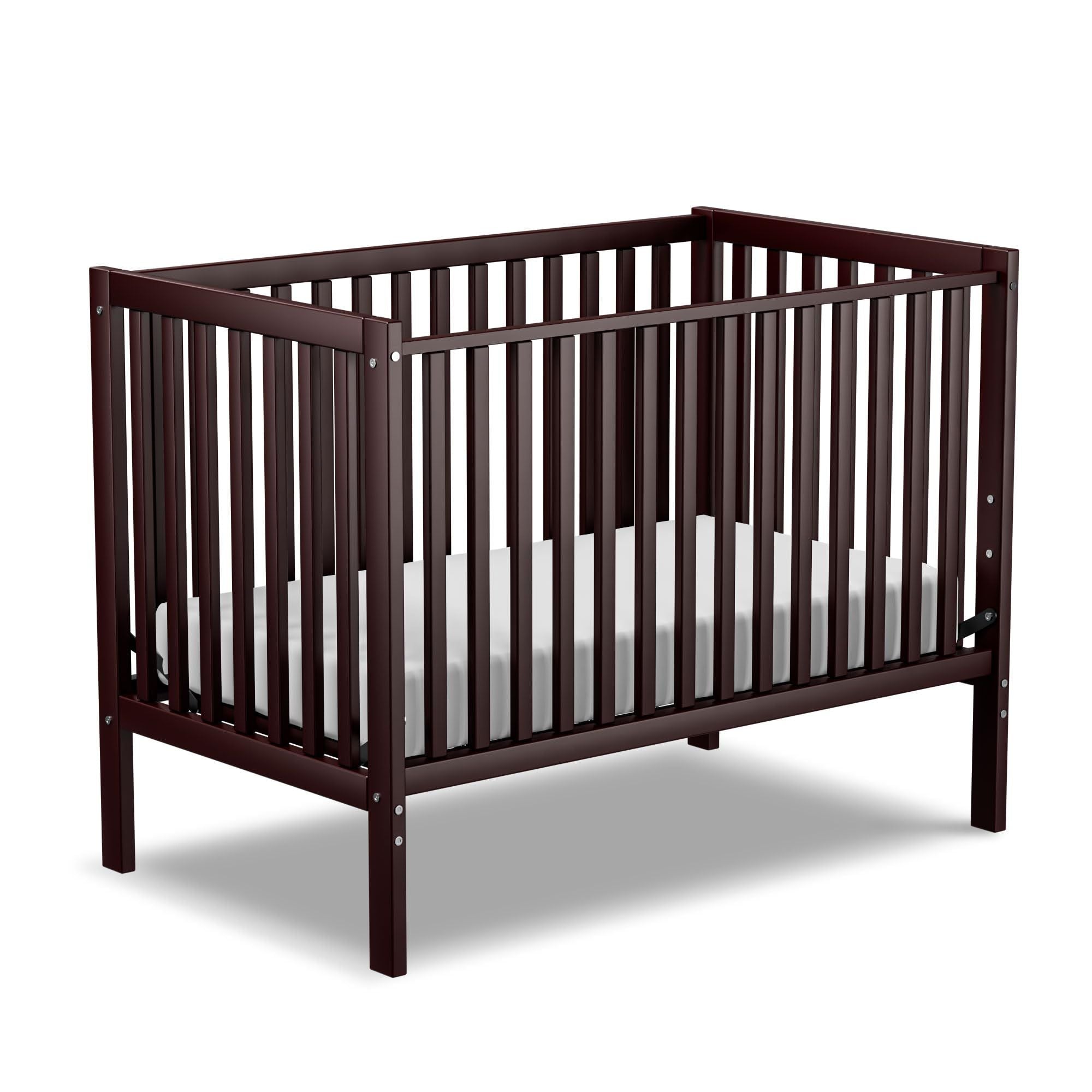 Baby Crib 5-in-1 Convertible, Non-Toxic Finish, Simplistic Nursery Furniture