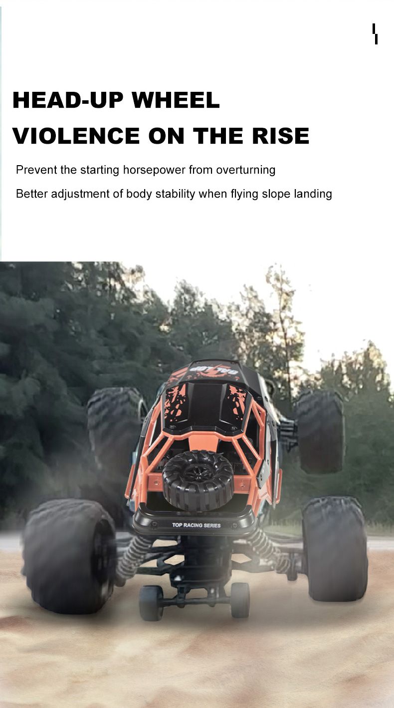 Kids 4WD RC Car Offroad Buggy, 35KM/H High-Speed Drift