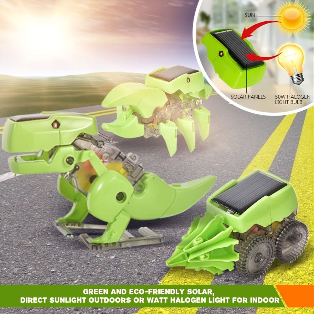 SolarBot 3-in-1 STEM Robot Kit β Engineering Science Toy for Kids Ages 8-12 - The Little Big Store