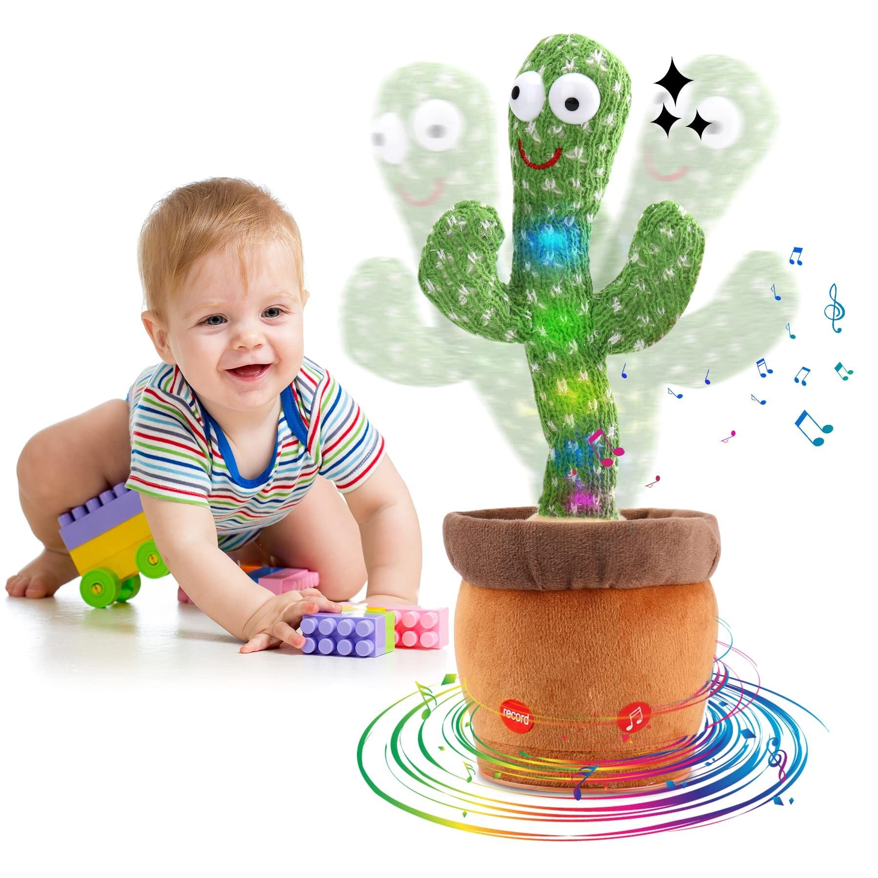 TheLittleBigStore TalkiCactus™ Dancing & Talking Toy