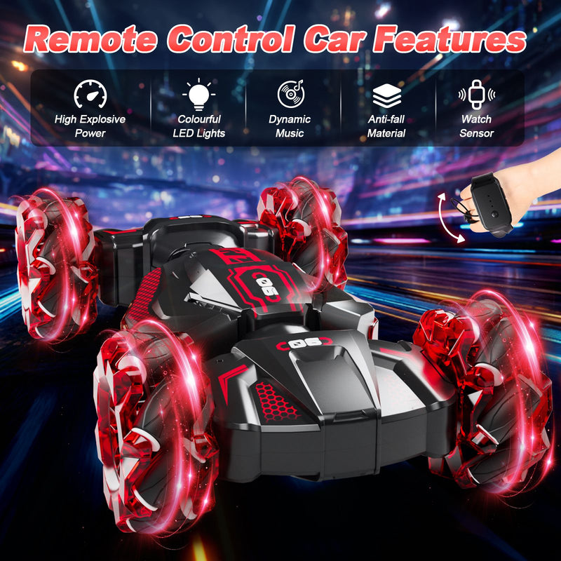 Dual Remote Control Twisted Vehicle for Thrilling Rides