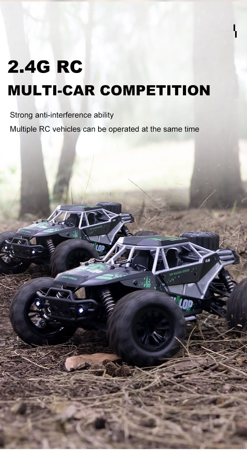 Kids 4WD RC Car Offroad Buggy, 35KM/H High-Speed Drift