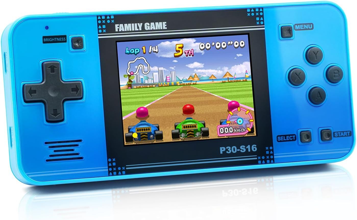 Portable Handheld Game Console for Kids with 220 Preloaded Retro Video Games
