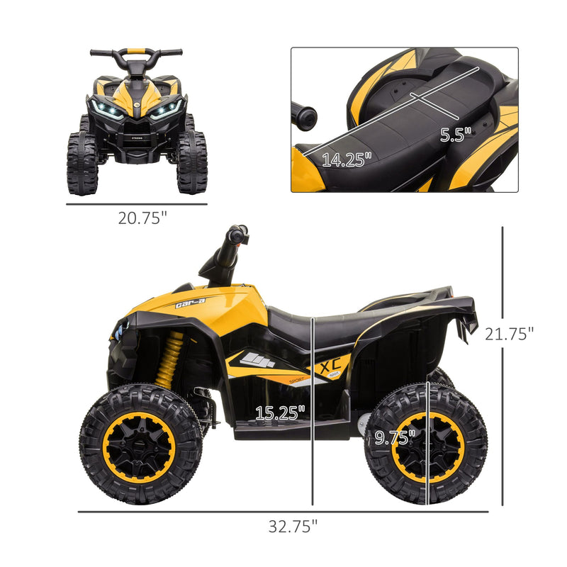 12V Kids Electric ATV Ride-On Quad