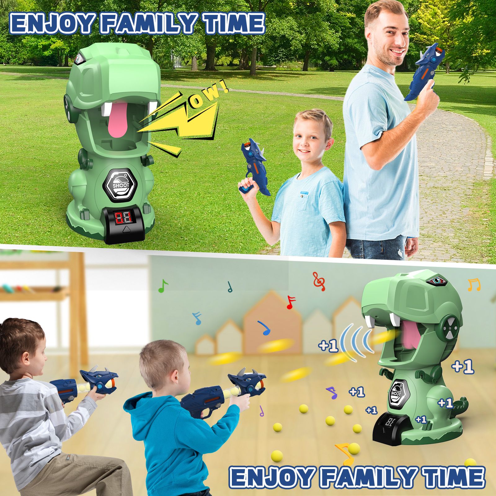 Dinosaur Gun Battle: Defeat the Mechanical Dragon with 10 Bullets and One Ball