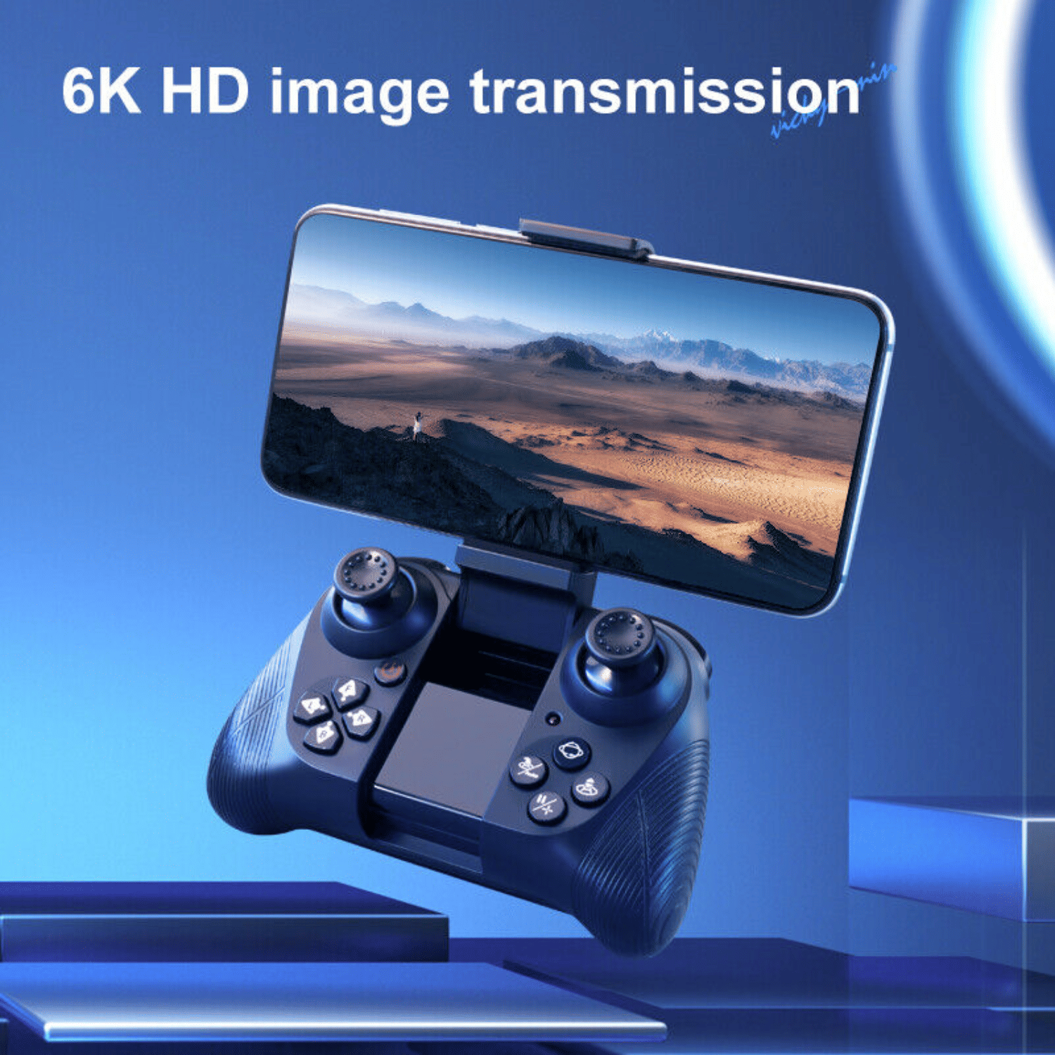 Foldable Quadcopter Drone with 6K HD Dual Camera - Ultimate 3 Battery RC Flying Experience
