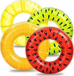 🍉 SplashFruits™ – Inflatable Party Rings for Juicy Summer Fun! 🍍💦