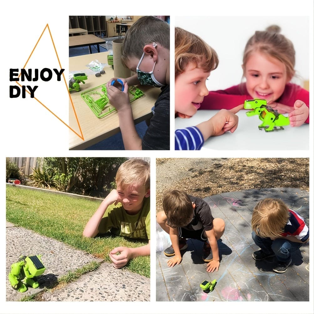 SolarBot 3-in-1 STEM Robot Kit β Engineering Science Toy for Kids Ages 8-12 - The Little Big Store
