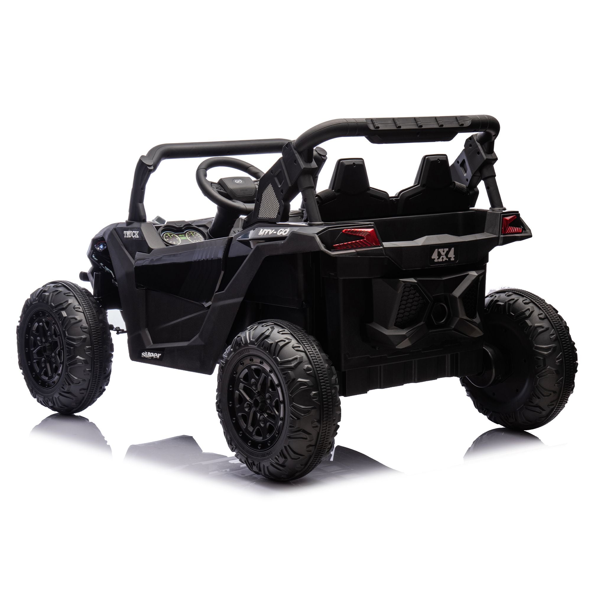 24V Kids Ride-On UTV with Parental Remote & LED Lights