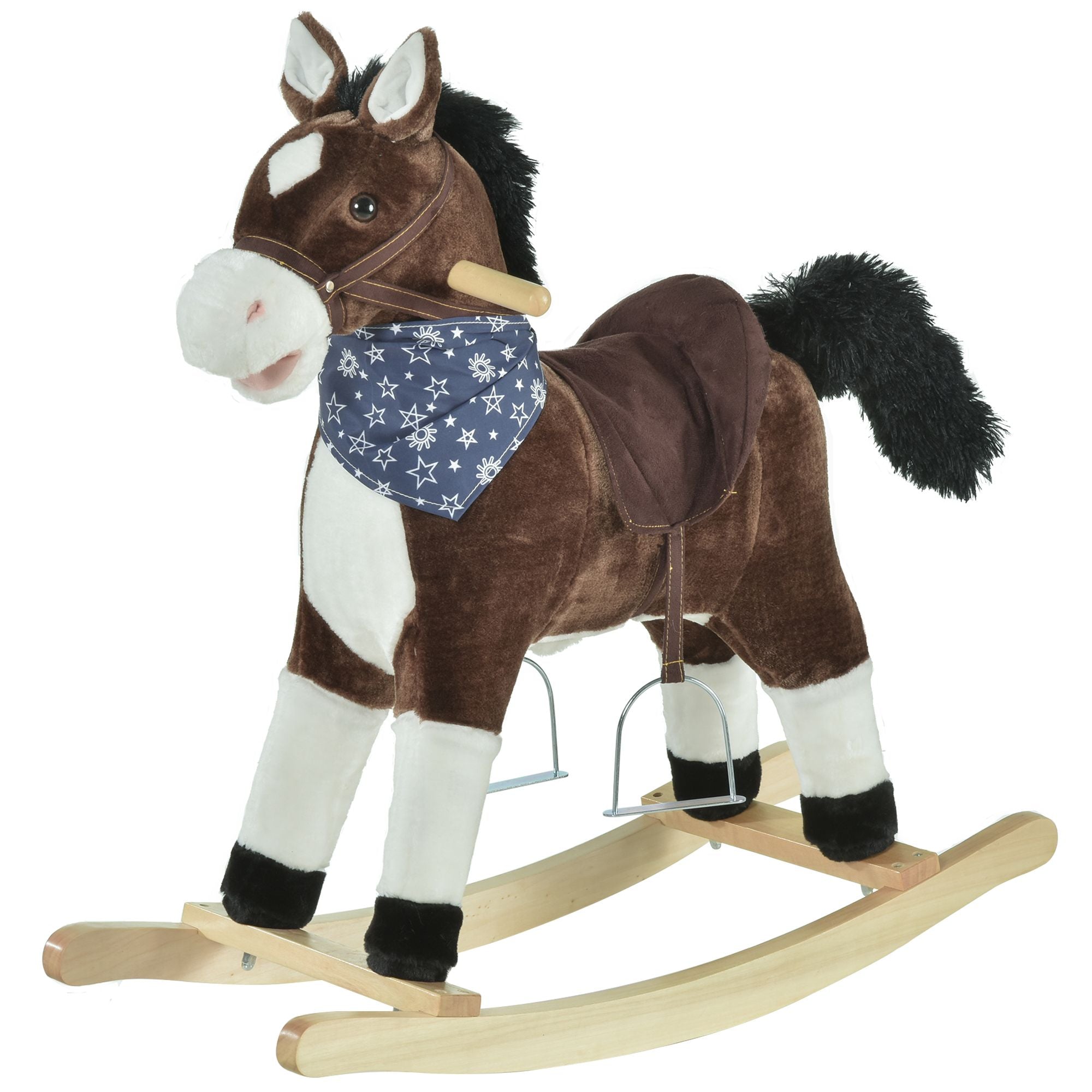 Cowboy Rocking Horse with Sounds for Kids
