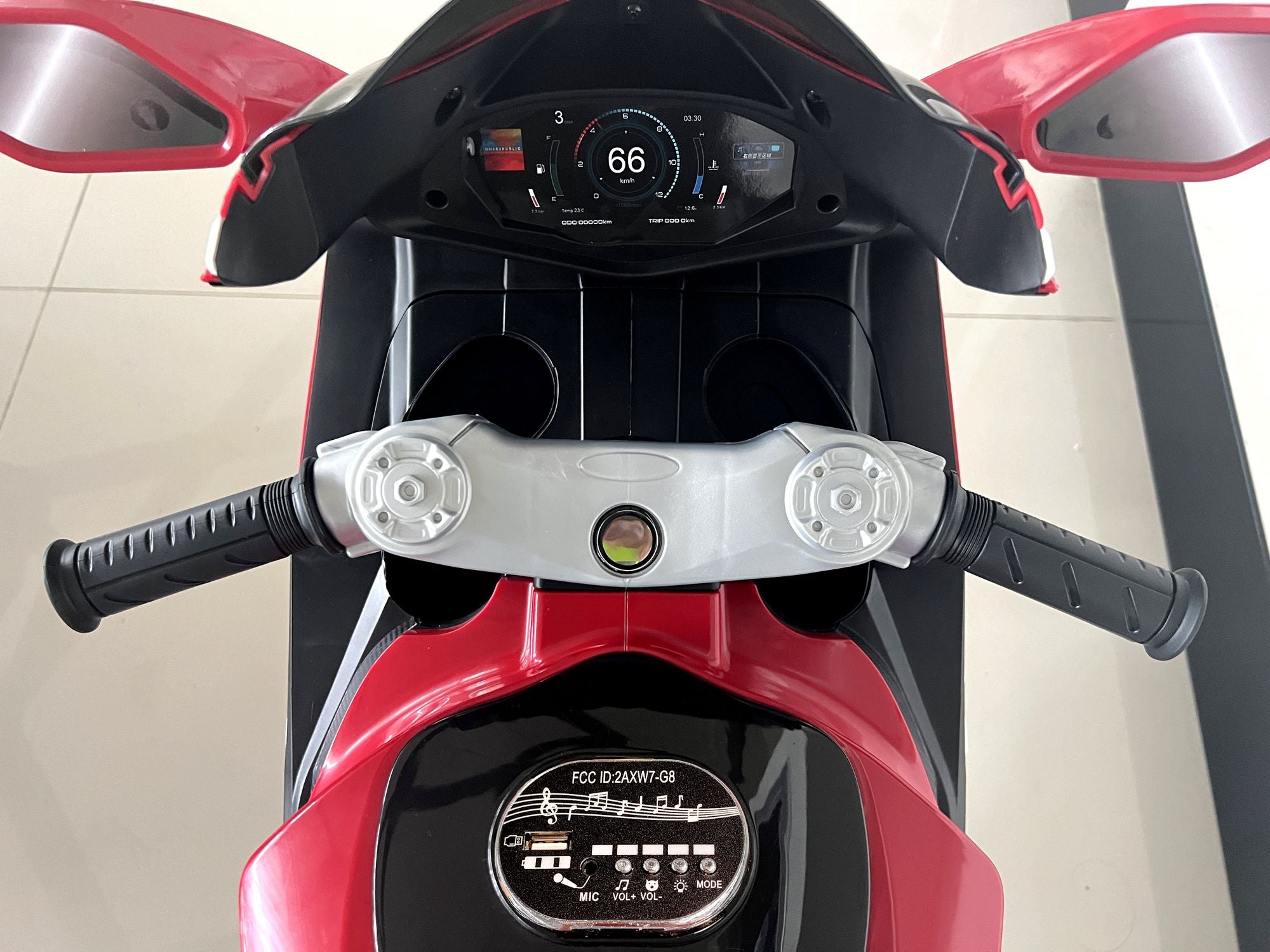 6V Electric Ride-On Motorcycle for Kids