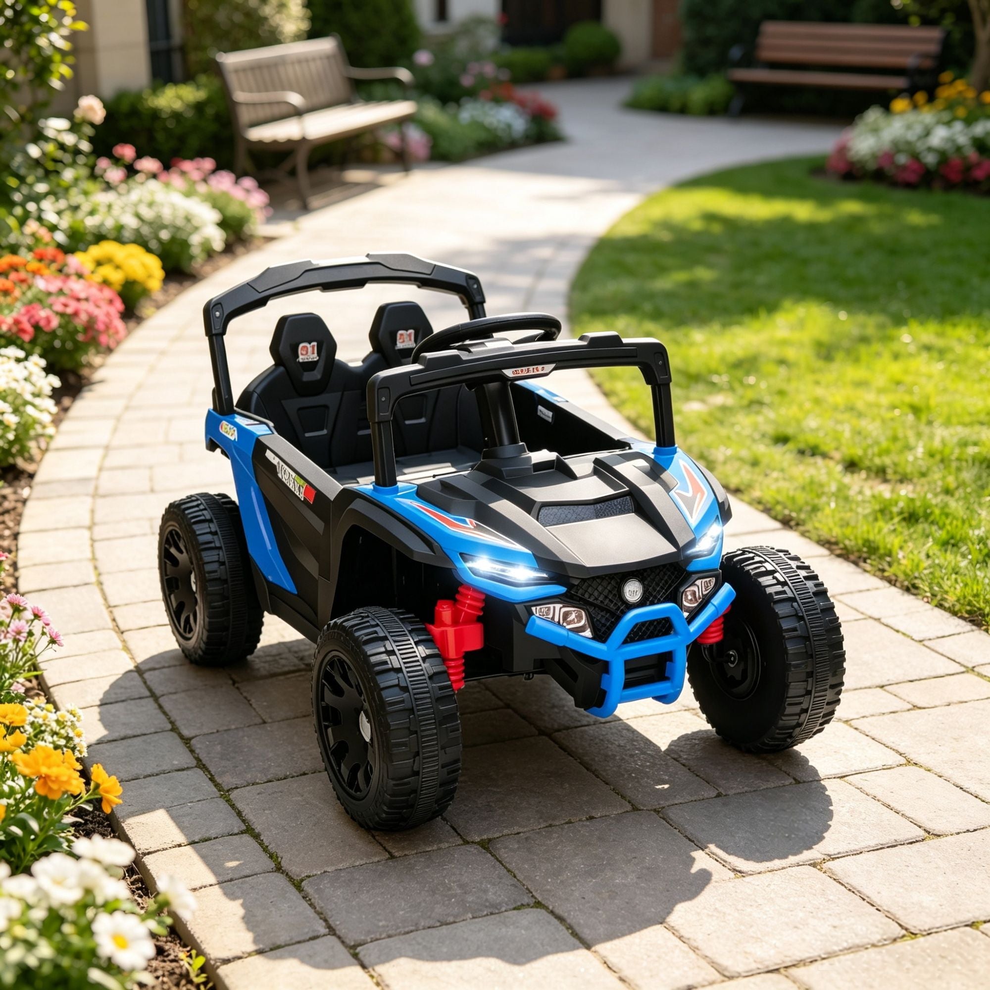 12V Kids Electric UTV Ride-On Car with Parent Remote Control | Battery Powered Off-Road Vehicle