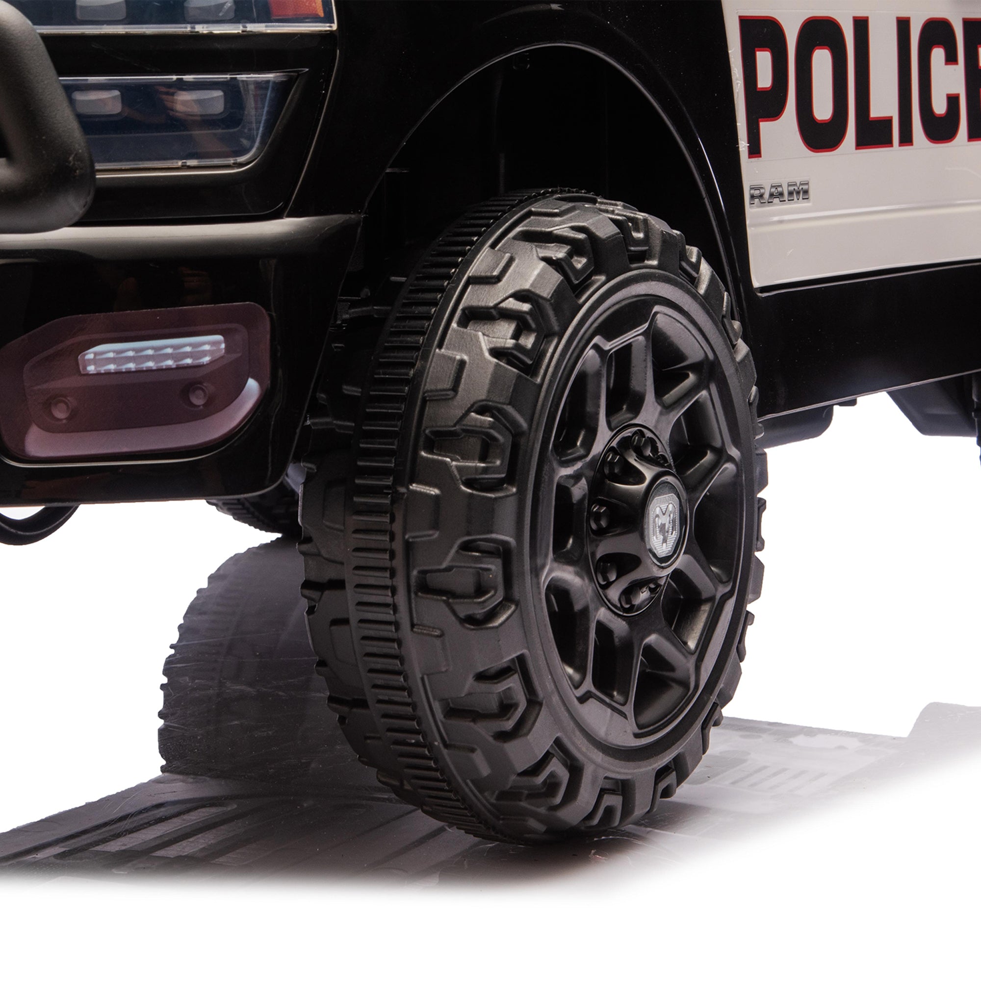 TheLittleBigStore RAM PatrolCruiser™ 12V Kids Ride-On Police Truck