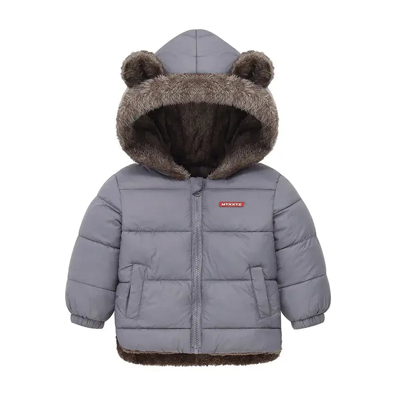Children's Thick Fleece Coat - The Little Big Store