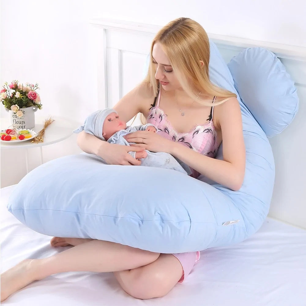 Pregnant Women Sleeping Support Pillow Cotton - The Little Big Store