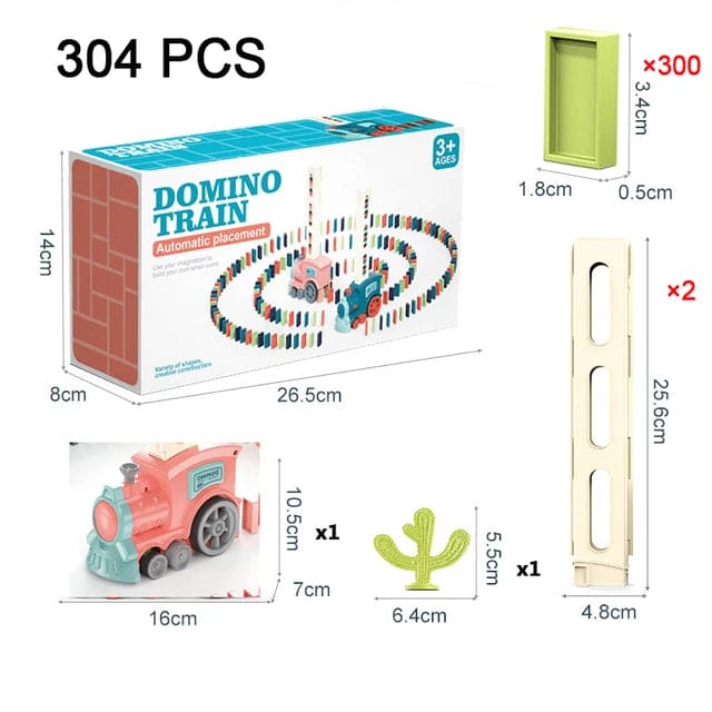 Kids Automatic Domino Train - The Little Big Store