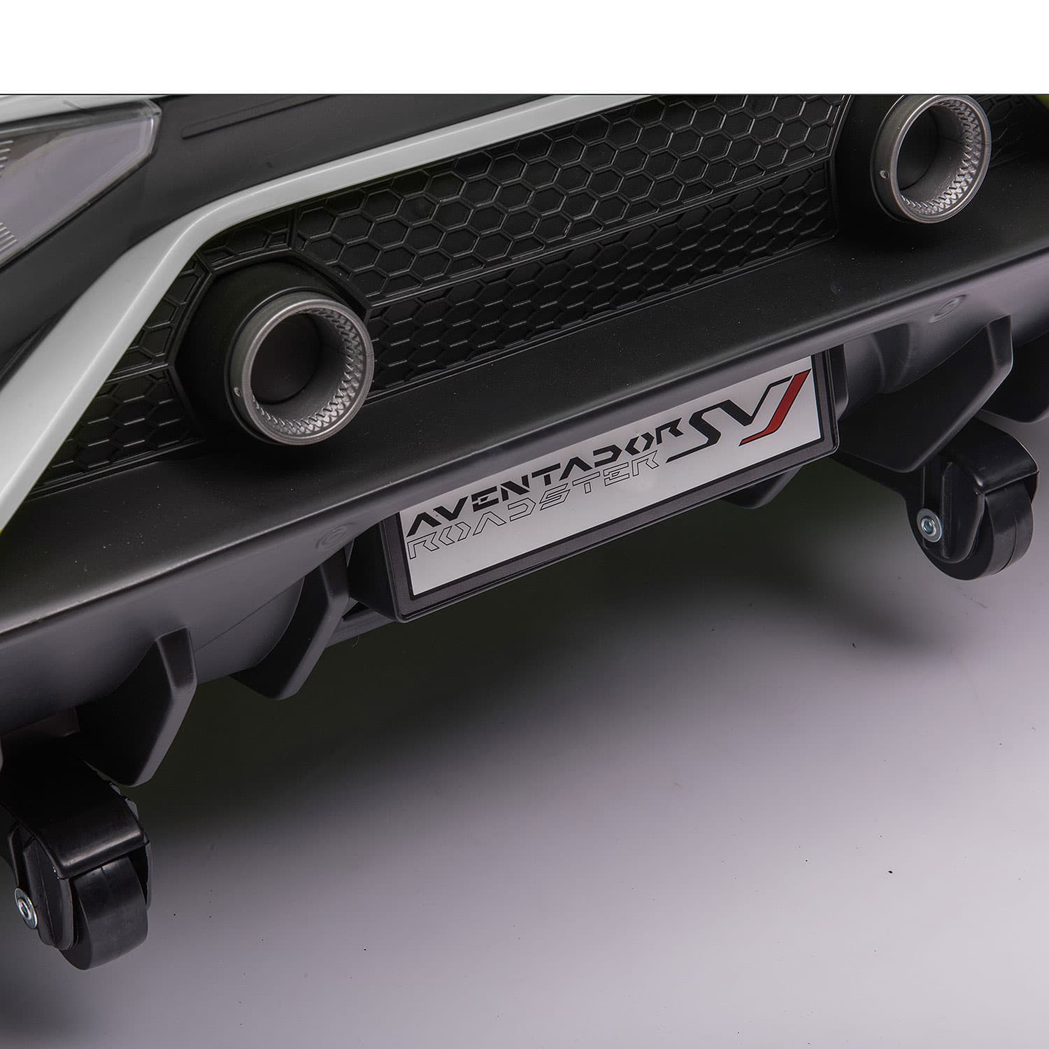 Lamborghini Aventador SVJ 24V Kids Ride-On Car with R/C Parental Remote | Yellow - The Little Big Store