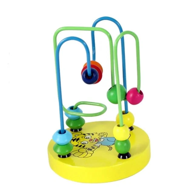 Baby Toy Wooden Roller Coaster - The Little Big Store