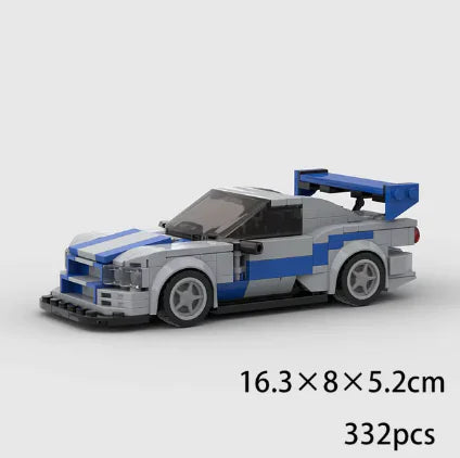 Creative MOC Technology Vehicles Tesla Toy Cars - The Little Big Store