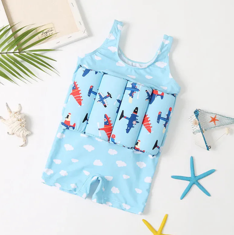 Kids' One-Piece Buoyancy Swimsuit - The Little Big Store