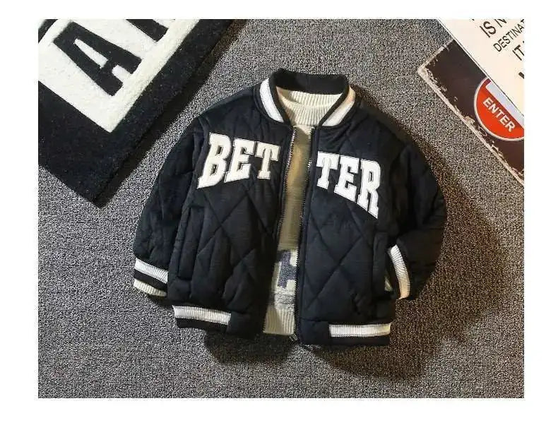 Kinder Baseball 'Better' Jacket - The Little Big Store