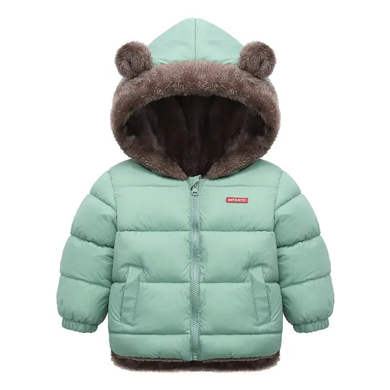 Children's Thick Fleece Coat - The Little Big Store