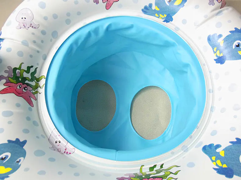 π¨βπ©βπ§βπ¦βοΈ DuoFloatβ’ SunSafe Swim Ring β Fun & Shade for You and Your Little One! π¦π