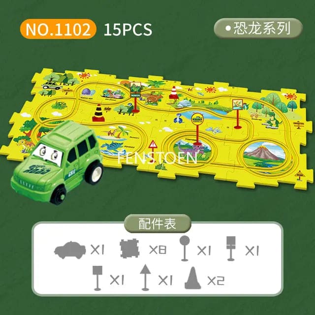 Electric Railroad Speeder Toy For Children
